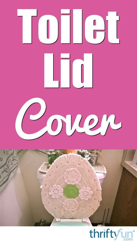 This is a guide about how to make a doily toilet lid cover. You don't need to know how to crochet to make this lacy doily toilet lid cover. Use pre-made ones from the craft store and create your own design. Toilet Seat Lid Cover, Toilet Decoration, Bathroom Projects, Home Decor Catalogs, Toilet Lid Cover, Toilet Covers, Cold Remedies, Craft Store, Inspired Living