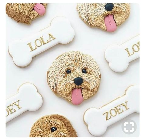 Dog Themed Cookies, Dog Cookies Decorated, Dog Christmas Cookies, Puppy Cookies, Pet Bakery, Dog Cookie Recipes, Homemade Dog Cookies, Christmas Dog Treats, Sugar Biscuits