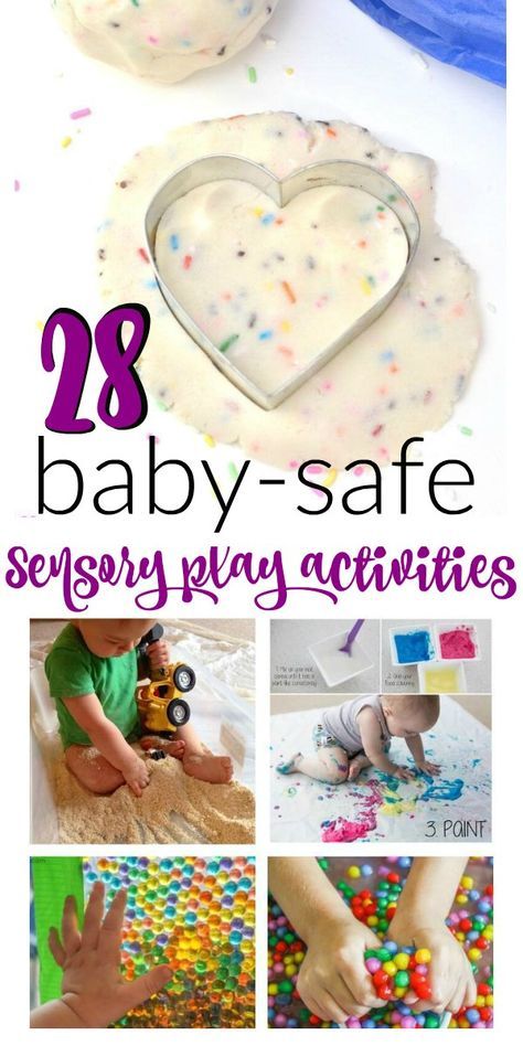 Try these fun and educational sensory play activities with your baby and toddler. Most are taste-safe, very entertaining and fun enough for the older kids to join in the fun. #babies #sensoryplay #kidsactivities #sensoplayplayactivities #toddler Infant Nanny Activities, Sensory Play Infants, 12 Month Sensory Activities, Sensory Play For Infants, Nanny Activities For Babies, Sensory Ideas For Infants, All About Me Infant Activities, Sensory Baby Activities, Crafts To Do With Babies