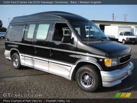 E150 Van Conversion, Ford E150 Van Conversion, Van Modified, Ford E Series, Van Conversion Interior, V8 Engine, Van Conversion, Black Exterior, Ford Explorer