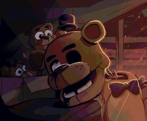 Fnaf Freddy Fazbear, Freddy 3, Glamrock Freddy, Fnaf Freddy, Oc Manga, Animatronic Fnaf, Fnaf Wallpapers, Fnaf 1, Fnaf Movie