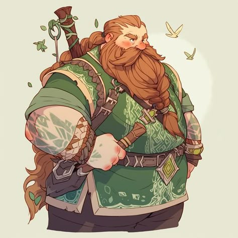 D&d Shopkeeper, Dnd Halfling Character Design, D&d Character Inspiration, Dnd Druid Male, Plus Size Dnd Character, Shopkeeper Character Design, Dwarves Dnd, Fantasy Wizard Art, Dnd Character Concept Art