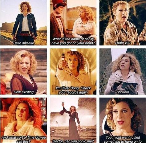 River Song Dr Who River Song, Parallel Dimension, Alex Kingston, Hello Sweetie, Mad Man, River Song, Wibbly Wobbly Timey Wimey Stuff, Torchwood, Turkish Delight