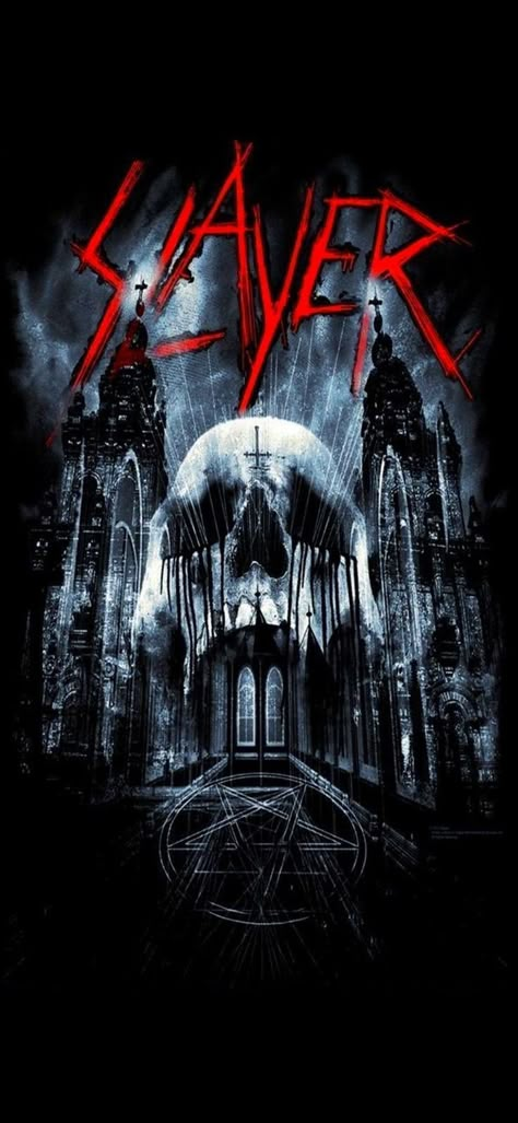 Arte Heavy Metal, Slayer Band, Chaos Magick, Rock Poster Art, Rock Band Posters, Heavy Metal Art, Best Instagram Photos, Gothic Wallpaper, Band Wallpapers