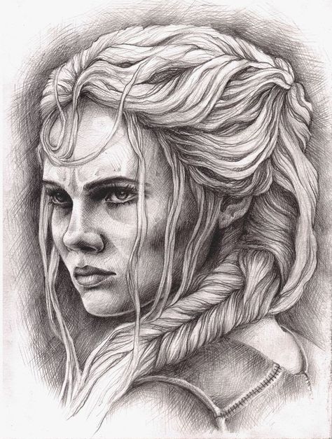 Ciri Witcher Freya Allan Pencil Art Portrait Ciri Witcher Art, The Witcher Drawings, Witcher Drawing, Ciri Witcher, Freya Allan, Marvel Paintings, Witcher Art, Woman Sketch, Charcoal Drawings