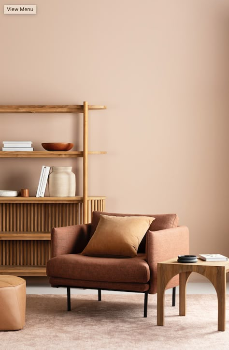 Sitting Room Colour Ideas, Light Brown Room, Brown Interior Design, Brown Decoration, Brown Room, Calming Interiors, Japandi Home, Living Room Wall Color, Room Wall Colors