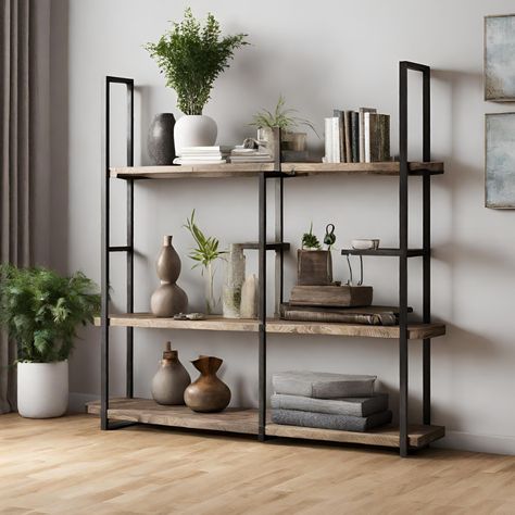 Modern Floor Shelving | Bookcases | Display Units — Page 4 — Decor Interiors - House & Home Freestanding Bookshelves, Cube Shelving Unit, Cube Shelving, Industrial Shelving Units, Wooden Shelving, Steel Shelving Unit, Modern Urban Style, Steel Shelving, Modern Bookshelf