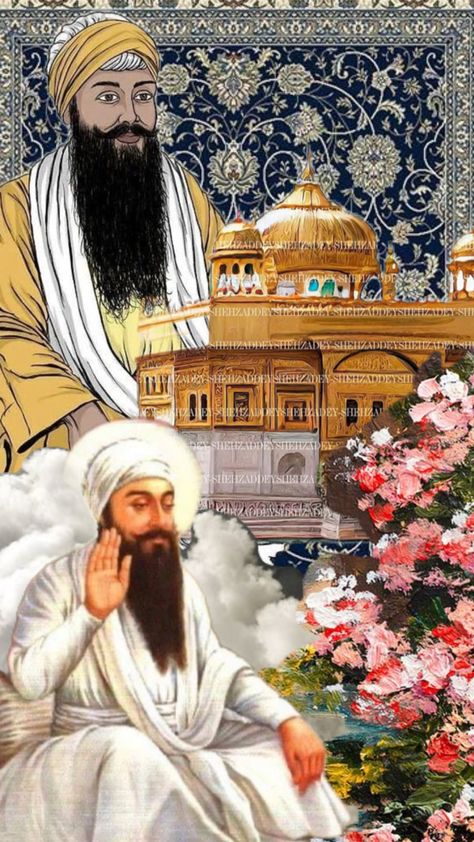 Dhan Guru Ramdas Ji, Guru Ramdas Ji, Guru Nanak Wallpaper, Shri Guru Granth Sahib, Lettering Guide, Gurbani Quotes, Shree Krishna, Printable Art, Art