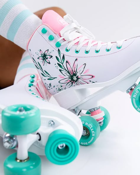 Artist | RioRoller Rio Roller, Quad Roller Skates, Skating Aesthetic, Roller Skate Shoes, Roller Shoes, Roller Skaters, Skater Girls, Girly Shoes, Roller Skate