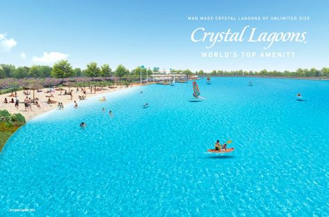 Olympian Michael Phelps will attend the grand opening of Crystal Lagoon Aug. 23 in the Balmoral community in Humble. Crystal Lagoon, Kemah Boardwalk, Sand Volleyball Court, Lagoon Pool, Seafood Restaurants, Caribbean Style, Swim Up Bar, Waterfront Restaurant, Texas City