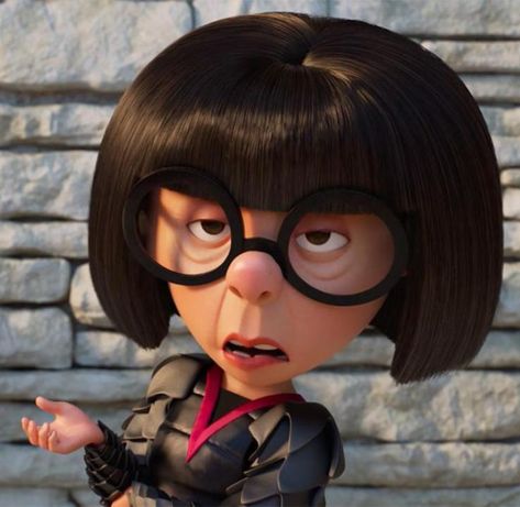 Edna Mode, A Cartoon Character, Disney Images, A Fashion Designer, A Cartoon, Cartoon Character, Disney Pixar, Pixar, Fashion Designer