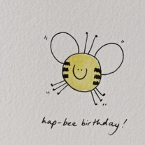 Birthday Card Designs Handmade Easy, Happy Birthday Card Easy Simple, Diy Card Drawing, Funny Birthday Doodles, Cute Card Doodles, Simple Birthday Drawings, Hand Drawn Birthday Cards Simple, Doodle Birthday Cards, Funny Homemade Birthday Cards