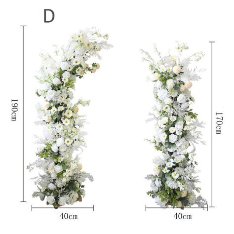 Wedding Archway Flower Rustic Wedding Corner Swag Outdoor | Etsy White Flower Arch, Floral Bridal Shower Decor, Flower Arch Decor, Canary Color, Outdoor Wedding Backdrops, Wedding Archway, Wedding Alters, Floral Arch Wedding, Greenery Wedding Decor