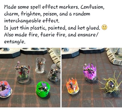 D&d Table Gaming Diy, Dnd Condition Markers, Dnd Character Miniatures Diy, Dnd Setup Diy, D&d Props Diy, Dnd Board Diy, D&d Miniatures Diy, Diy Dnd Minis, Dnd Mini Games