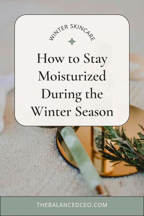 It’s important to take care of your skin all year round for your confidence and health. Winter is a particularly tricky season due to the extreme temperatures that leave your face, body, and lips looking and feeling parched. Luckily, here are a few winter skincare tips to help you stay moisturized. via @thebalancedceo Flawless Makeup Tutorial, Winter Skin Care Tips, Thick Moisturizer, Winter Wellness, Winter Skincare, Skincare Hacks, Aesthetic Clean, Morning Skincare, Take Care Of Your Skin