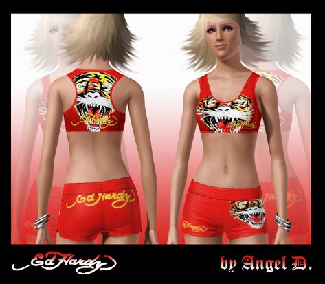 Hi this is my new Ed Hardy set for your ladies :) Have fun !!! Feedback is always appreciated ;)  Found in TSR Category 'Sims 3 Female Clothing Sets' Sims 4 Cc Ed Hardy, Sims 4 Mcbling Cc, Sims 3 Y2k Cc, Sims 3 Cc Clothes Y2k, Sims 3 Cc Clothes Female, Ed Hardy Outfit, Sims 3 Swimwear, Sims3 Cc Clothing Sims 3, Sims 3 Cc Clothes