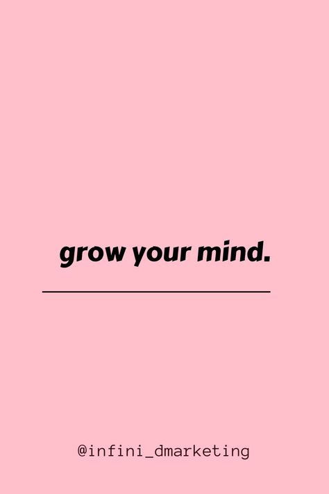 Pink, black, aesthetic pink, aesthetic black, positive quotes #bossbabe quotes #feminism #girlboss #girlpower #girlceo Grow Mentally, Nubian Goddess, Pink Quotes, Mindfulness Quotes, Growth Mindset, Growing Up, Leadership, Vision Board, Inspirational Quotes