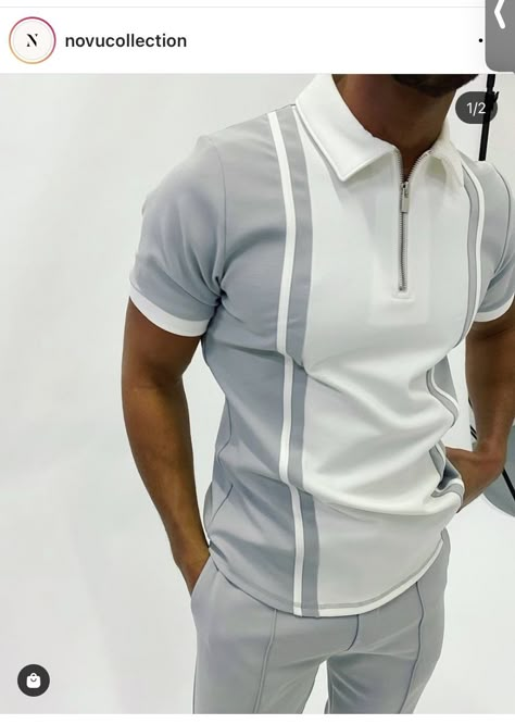 Poloshirt Outfit For Men, Black Men Casual Style, Polo Shirt Outfits, African Wear Styles For Men, Mens Polo T Shirts, Polo Design, Mens Casual Outfits Summer, Dope Outfits For Guys, African Clothing For Men