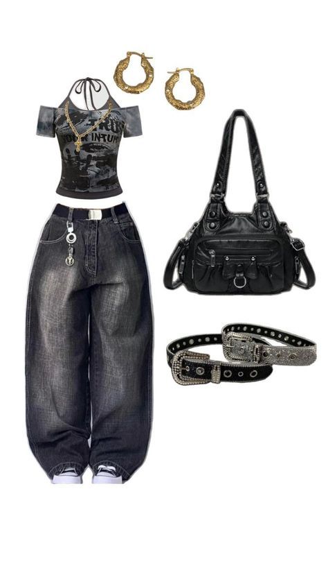 Pants Aesthetic, Y2k Grunge Outfits, Street Style Outfits Casual, Trashy Outfits, Aesthetic Bag, Coquette Grunge, Cute Coquette, Random Fashion, Shoes Cute