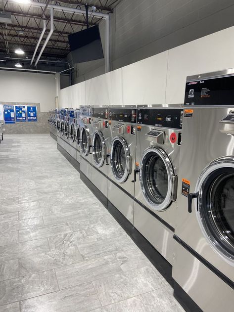 💯🤩 New 𝗕𝗘𝗙𝗢𝗥𝗘 & 𝗔𝗙𝗧𝗘𝗥 blog post! Depending on how long you've been following us, you may remember a laundromat renovation our team completed last year in KCK. As you can likely imagine, going from a vacant building to a professional-looking business is always going to provide for quite the transformation. Our blog for this week walks through a few of the different stages of this significant renovation. It includes everything from initial ground rough-in to the final fixtures! Laundromat Renovation, Construction Projects, Laundry Machine, You've Been, Kansas City, Plumbing, Washing Machine, Blog Post, Home Appliances