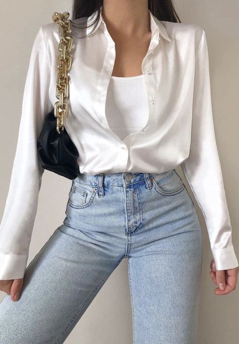 TOP 20 URBAN OUTFITTERS FINDS [JULY 2021] Satin Shirt Outfit, Silk Shirt Outfit, Cute College Outfits, Stylish Fall Outfits, Casual College Outfits, Trendy Fall Outfits, How To Look Classy, Winter Fashion Outfits, College Outfits