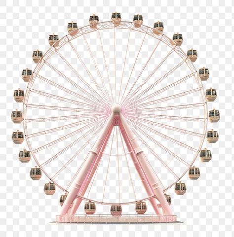 Ferris Wheel Illustration, Wonder Wheel, Cartoon Bee, Branding Inspo, Spinning Wheel, Beach Town, Cake Decoration, Amusement Park, Art Plastique