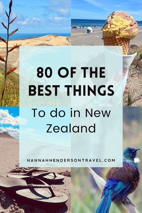 This is my list of the 80 best things to do in New Zealand! These are easy to weave into your NZ vacation, even if it's a short visit. #Aotearoa #NewZealand #Tourism Things To Do In Auckland New Zealand, New Zealand Travel Tips, Bay Of Islands, Auckland New Zealand, New Plymouth, Visit New Zealand, Island 2, Waterfront Restaurant, New Zealand Travel