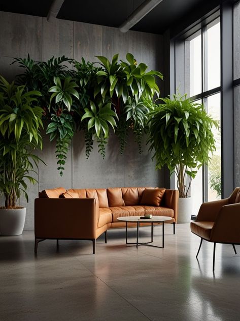 #IndoorPlants #HomeDecor #ModernLivingRoom #GreenLiving #PlantDecor #HomeInspiration #InteriorDesign #PlantLovers #NatureInspired Living Room With Plants Ideas, Indoor Plants Styling Living Rooms, Zen Living, Interior Design Plants, Indoor Plant Wall, Mixing Patterns, Bohemian Living Rooms, Hanging Plant Wall, Living Room Shelves