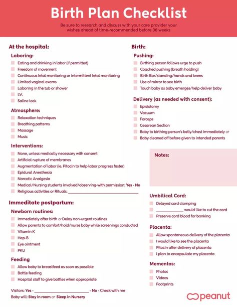 Detailed birth plan template, including Requests before birth, Labor and delivery, Vaginal vs. C-section, Steps for unexpected events, Newborn care upon delivery Example Birth Plan, Induction Birth Plan, Unmedicated Birth Plan, Birth Plans Ideas, Birth Plan Uk, Birth Plan Template Printables Free, Maternity Checklist, Birthing Plans, Labor Plan