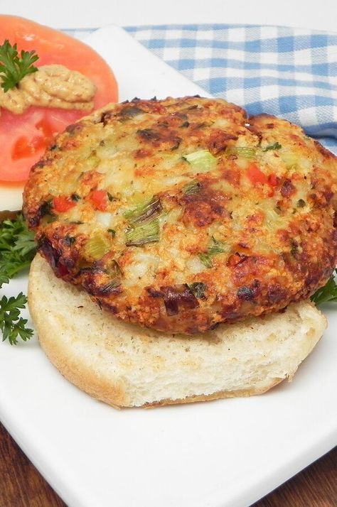 Tilapia Burger Patties | "These turned out really good and were a nice change from salmon patties. " #dinnerideas #dinnerrecipes #familydinnerideas #fish #fishdinner #fishrecipes #howtocookfish Tilapia Fish Cakes, Fish Burgers Recipe, Tilapia Patties, Tilapia Sandwich Recipes, Fish Patties Recipes, Tilapia Burger, Tilapia Cakes, Seafood Patties, Tilapia Dinner Ideas