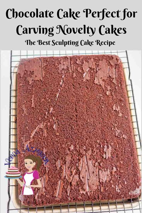 Chocolate Cake Recipe For Decorating, Cake Recipe For Sculpting, Best Cake For Carving, Chocolate Cake For Decorating, Dense Cake Recipe For Carving, Sculpting Cake, Yacht Cake, Carving Cake, Carving Cake Recipe