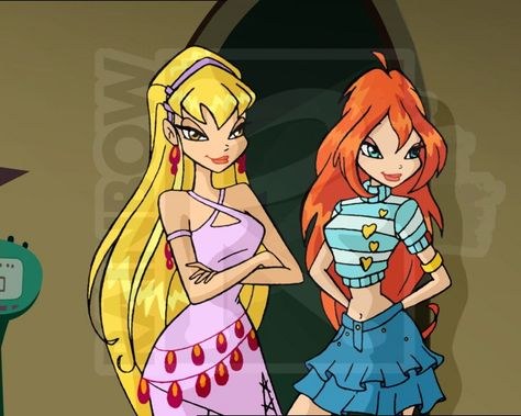 Winx Club!!!!! Bloom and Stella!!! Stella And Bloom Winx Club, Stella Winx Club Mood, Bloom X Stella, Bloom And Stella Winx Club, Winx Club Bloom And Stella, Winx Club Fairies, Bloom And Stella, Stella Winx Club, Bloom Stella