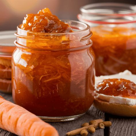 Why Carrot Cake Jam Should Be Your Next Kitchen Adventure Carrot Cake Jam Recipe, Carrot Jam, Carrot Cake Jam, Fancy Meals, Canned Carrots, Sweet Carrots, Canning Jam Recipes, Homemade Carrot Cake, Home Canning Recipes