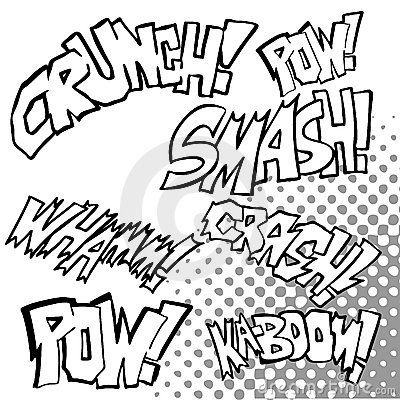 Comic Sounds Effect, Comic Sound Effects Art, Manga Sfx English, Comic Book Sound Effects, Manga Sound Effects English, Manga Sound Effects, Manga Techniques, Basic Animation, Comic Sound Effects