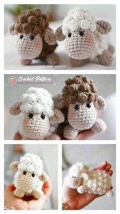 Crochet Sheep Free Pattern, Crochet Lamb Pattern, Lamb Crochet, Crochet Sheep, Nice Baby, Crochet Toys Free, Easter Crochet Patterns, Crochet Animals Free Patterns, Crochet Amigurumi Free