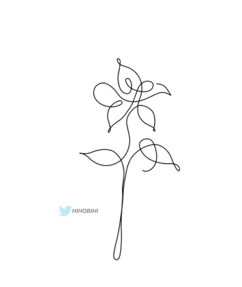 Smeraldo Flower, Kpop Tattoos, Flower Tattoo Meanings, Bts Tattoos, Small Flower Tattoos, Dainty Tattoos, Dream Tattoos, Simplistic Tattoos, Piercing Tattoo