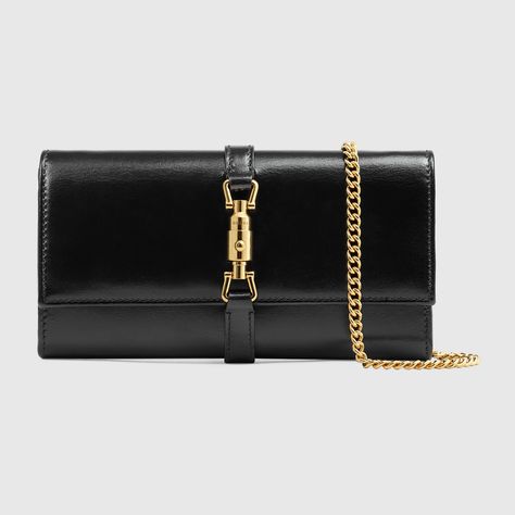 Black Leather Dionysus Super Mini Bag | GUCCI® US Dionysus Super Mini Bag, Wallet With Chain, Leather Zipper Pouch, Big Handbags, Gucci Store, Blue Purse, Chain Wallet, Black Leather Wallet, Trending Handbag