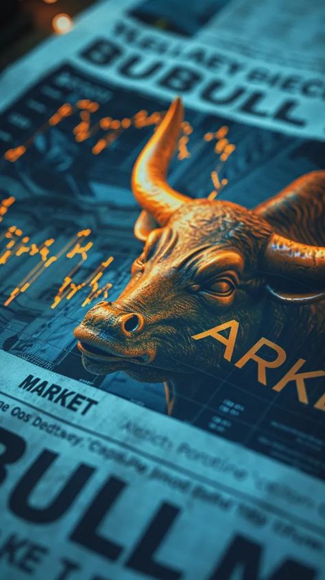 Ominous image warns of impending stock market crash. Bull Market Wallpaper, Stock Market Wallpaper Backgrounds, Candlestick Wallpaper, Wallstreet Bull, Stock Market Wallpaper, Stock Market Wallpaper Creative, Trading Wallpaper, Lo-fi Wallpaper, Bear Vs Bull