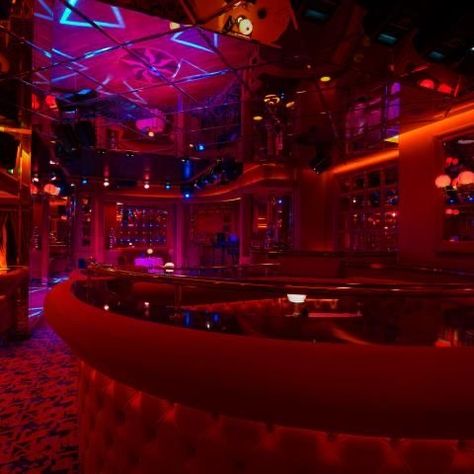 Strip Club Aesthetic, Neon Rouge, Nightclub Design, Club Aesthetic, Clubbing Aesthetic, Red Rooms, Party City, Red Aesthetic, Pole Dancing