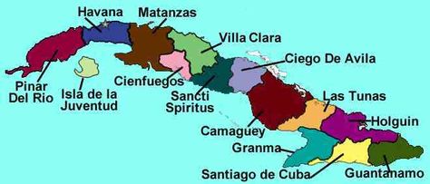 Provinces Havana Style, Map Of Cuba, Cuba Pictures, Cuban Heritage, Vintage Cuba, Revolution Art, Hispanic Aesthetic, Holguin, Cuban Food