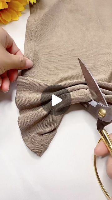 clothes on Instagram: "Yes or No ？🤎🤎🤎🤎 @lvbagpurse" How To Rip Up A Shirt, Upsize Clothes Diy, Revamp Clothes Refashioning, Altered Couture Refashioning, Diy Fashion Hacks Clothes, Thrift Upcycle Clothes Ideas, Thrift Flip Clothes Diy No Sew, Modifying Clothes, Upcycle Clothes Diy Easy