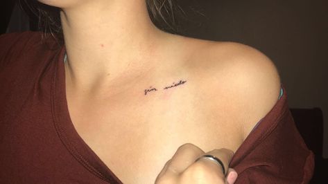 collar bone tattoo, collarbone tattoo, collarbone tattoos, collar bone tattoos, collar bone tattoo quotes, meaningful tattoo, small tattoo, tattoo for women, unique tattoo, tattoo designs, tattoo ideas, minimalist tattoo, simple tattoo, cool tattoo, shoulder tattoo #tattooideas #tattoosforwomen tattoo ideas, tattoo ideas for women, tattoos for women Shoulder Tattoo Quotes, 42 Tattoo, Tattoo Quotes For Men, Cute Simple Tattoos, Small Quote Tattoos, Small Tattoos With Meaning, Writing Tattoos, Simple Tattoo Designs, Small Tattoos Simple