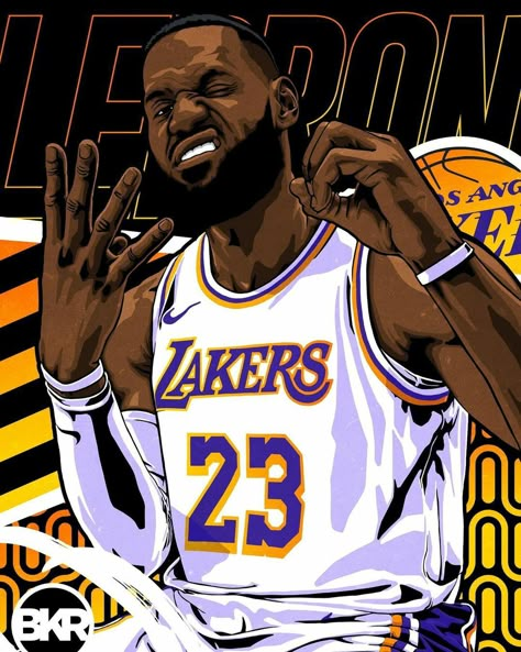 Lebron James Pop Art, Lebron James Drawing, Lebron James Painting, Lebron James Art, Basketball Drawings, King Lebron James, Soccer Wall Art, Lebron James Lakers, Kobe Bryant Family