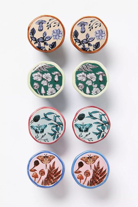 Elin Ceramic Knobs, Set of 2 | Anthropologie Anthropologie Uk, Ceramic Knobs, Design Inspo, Tree House, Anthropologie, Ceramics