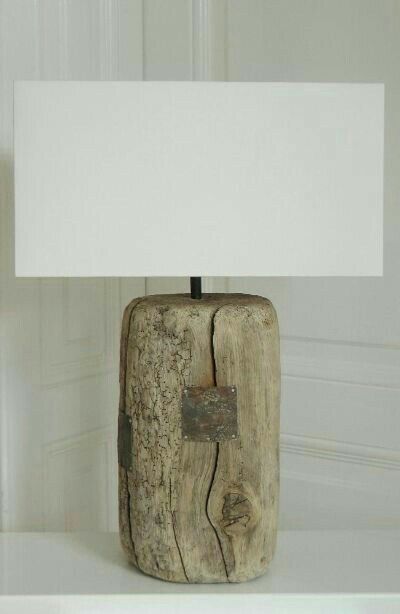 Wood Lamp Base, Coastal Lamp, Diy Luminaire, Driftwood Table, Driftwood Lamp, Diy Lampe, Driftwood Projects, Lamp Stand, Wood Lamp