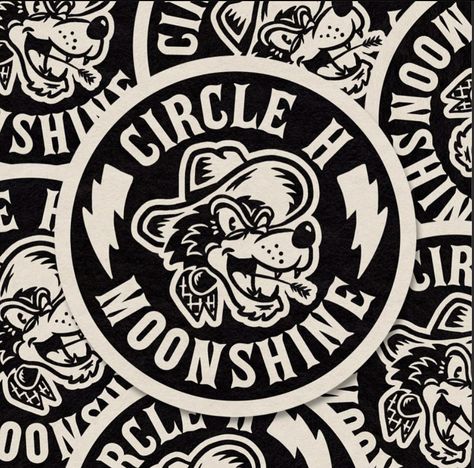 Keeping it bold and simple with these moonshine labels I did a while back. Contact us for finally tuned artwork and apparel.🏁🍻 • • • #blakenpress #printshop #design #handmade #characterdesign #printsnotdead #graphicartist #screenprinting #illustration #linoprint #art #merch #california #moto #custommerch #printmaking #customapparel #tattoo #motorcycle #screenprint #chopper #graphictee #photoshop #customdesign #tshirtartist #apparel #graphicartist #losangeles #artist Moonshine Labels, Tattoo Motorcycle, Art Merch, Badge Logo, Graphic Tshirt Design, Graphic Artist, Halloween Art, Graphic Design Inspiration, Design Inspo