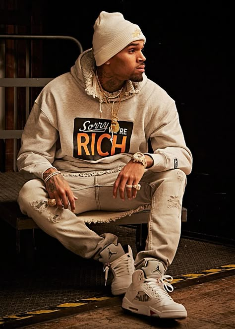 Chris Brown Photoshoot, Chris Brown Outfits, Chris Brown Style, Chris Brown Wallpaper, Chris Brown X, Mode Hip Hop, Chris Brown Pictures, Breezy Chris Brown, Trey Songz