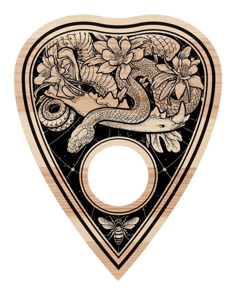 Ouija Tattoo, Ouija Planchette, Ouija Board, Witch Art, Witchy Vibes, Piercing Tattoo, Body Mods, Future Tattoos, Tattoo Drawings