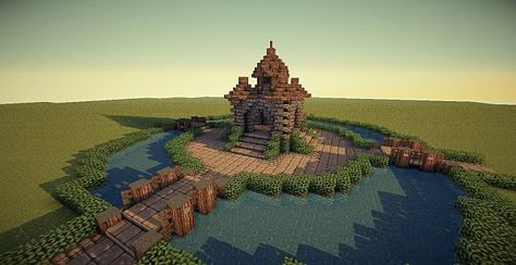 Small Spawn/ Hub | Medieval, Fantasy, General Use Minecraft Project Minecraft Spawn, Minecraft Kingdom, Mc Builds, Minecraft Mansion, Minecraft Structures, All Minecraft, Minecraft Castle, Minecraft Medieval, Minecraft City