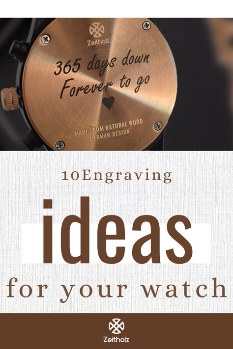 Discover unique engraving ideas for watches, perfect as heartfelt gifts for him, mom, or couples. These personalized timepieces make memorable handmade gifts, ideal for birthdays, anniversaries, or any special occasion. From meaningful quotes to custom initials, find the perfect engraving inspiration for your next thoughtful gift idea! 🎁✨ Quotes For Watch Gift For Him, Wedding Watch Engraving, Quotes To Engrave On A Watch, Engraved Watches For Men Messages, Cute Engravings For Him, Engraving Messages For Him, Watch Gift Quotes For Him, Time Quotes For Watch Gift, Watch Engraving Ideas For Boyfriend